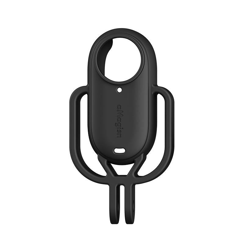 Amagisn Silicone Case for Insta360 Go 3 Camera - Horizontal - Vertical Gray