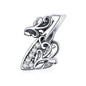 925 Sterling Silver Relief Number Series 0 9 Beads For Diy Bracelets & Necklaces Style - 1