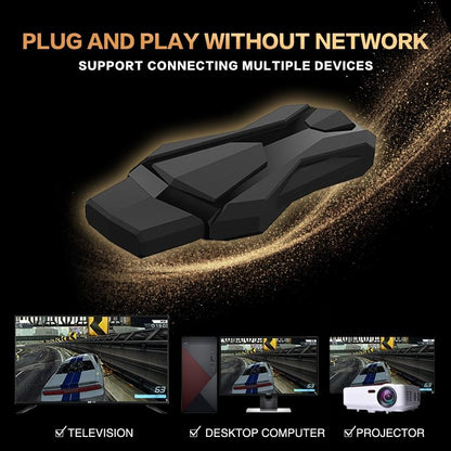 Wireless Double Tv Game Console With 2.4G Controller - 16G Storage