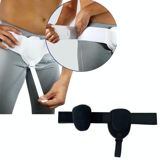 Groin Protection Belt For Adults Black - Black
