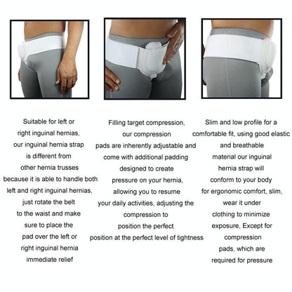 Groin Protection Belt For Adults Black - Black