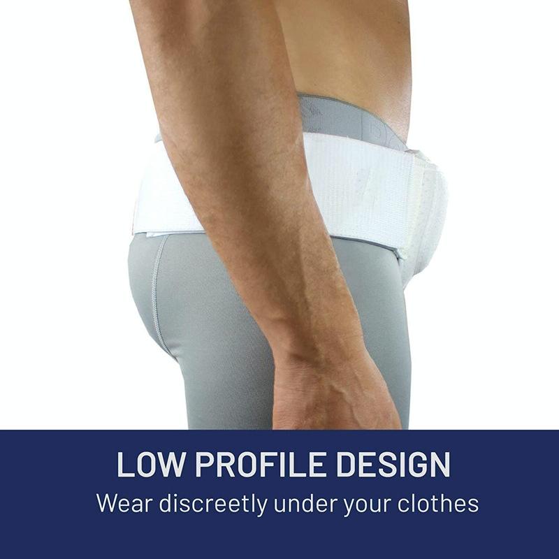 Groin Protection Belt For Adults Black - Black