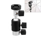 Black D-Type Flash Light Stand Bracket - Compact Design