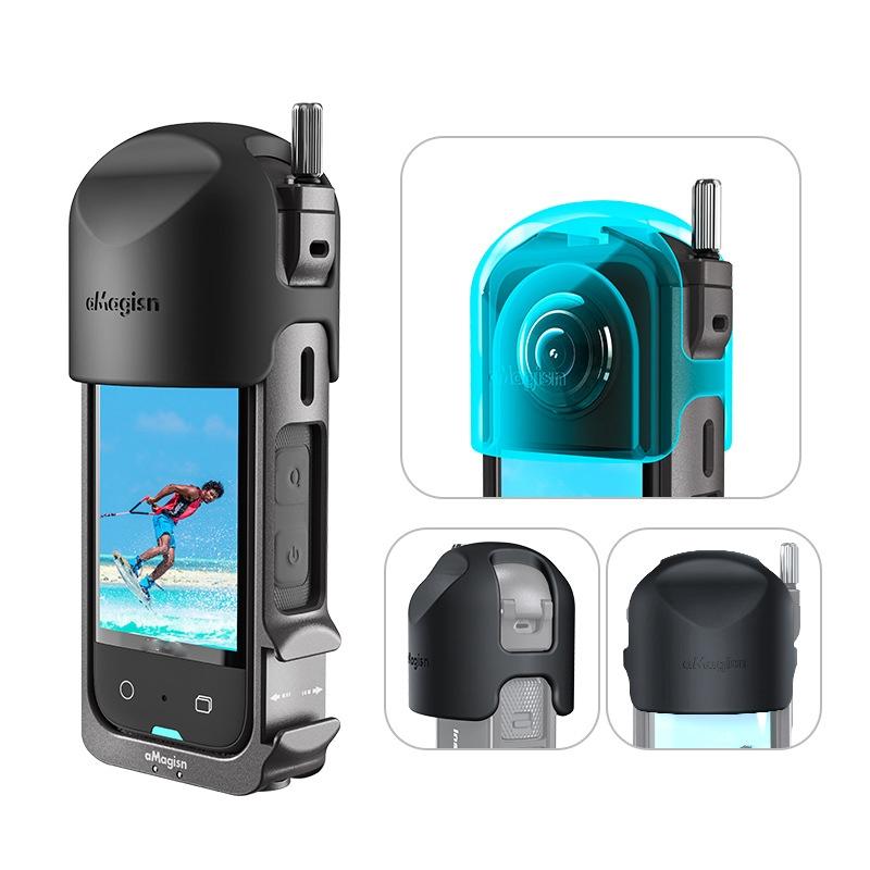 Amagisn Metal Rabbit Cage Protective Frame - Insta360 X3 - Only Cage