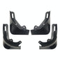 For Tesla Model Y Car Punch-Free Front And Rear Wheel Soft Rubber Fender Guard - Carbon Fiber - Carbon Fiber