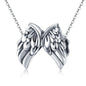 925 Sterling Silver Angel Wing Beads For Diy Bracelet Bead+Chain Style - Bead + Chain