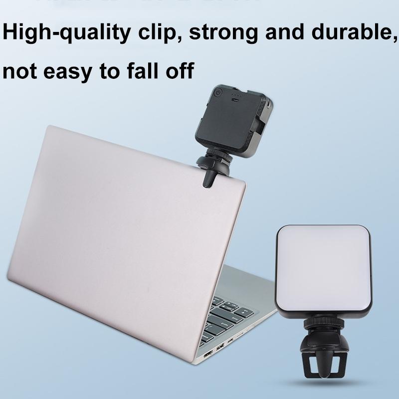 Portable 64-led Video Conference Laptop Light - Clip + Tripod Set