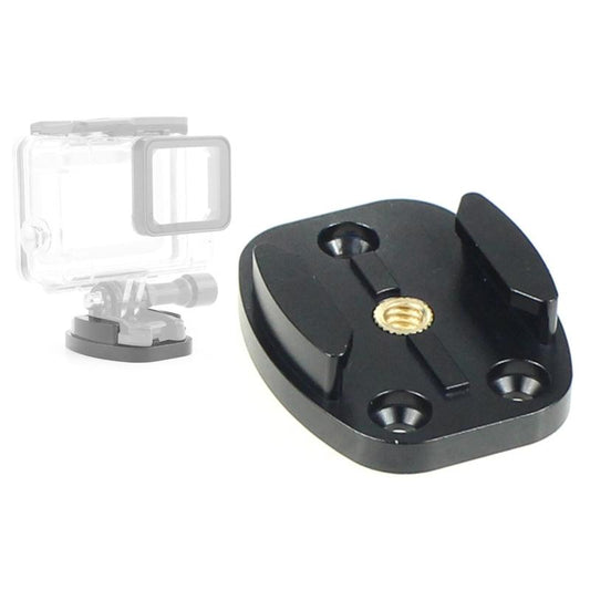 Aluminum Quick Release Tripod Mount For Sports Camera - 4 Holes