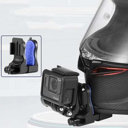 Universal Motorcycle Helmet Mount for Gopro Dji and Sjcam Cameras - Set 2