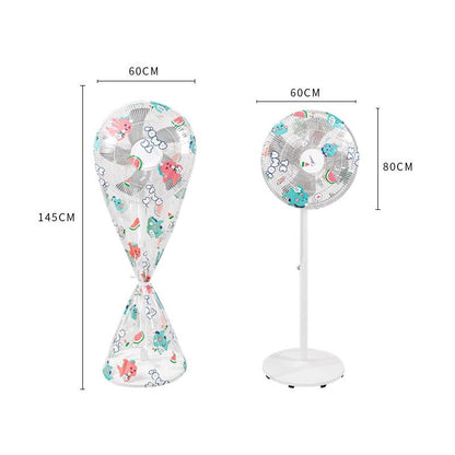 Waterproof Dustproof Fan Cover - Set of 3 - Sunflower Design