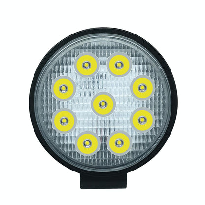 6.7W White Light Round - Shaped Waterproof Car Boat Marine Work Lights Spotlight Led Bulbs Dc 9 - 30V