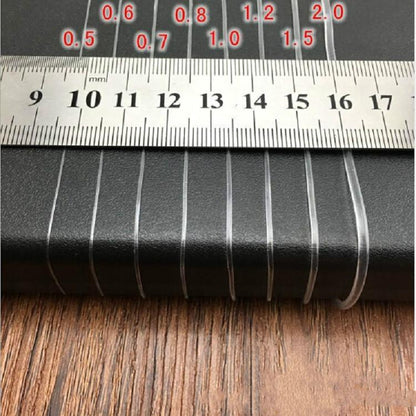 5 Transparent Fishing Line Elastic Wire Rope 0.6Mm Diy Jewelry Material