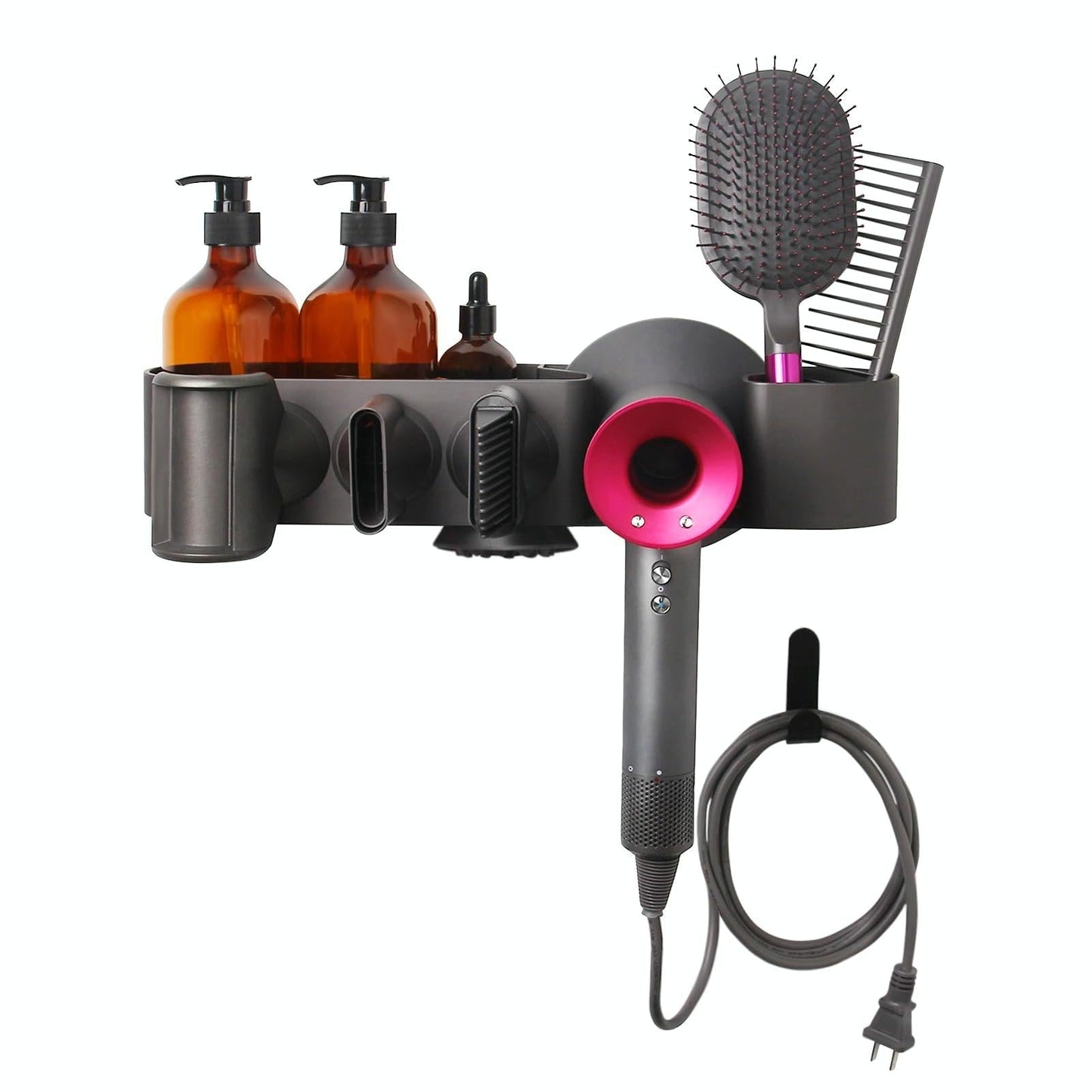 Bathroom Storage Shelf Bracket - Organize your Space - For Dyson Hair Dryer Hd15