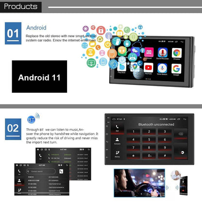 10 Inch Android Wifi Car Navigation Player 2 + 32G Reversing Video Standard + 4Lights Camera