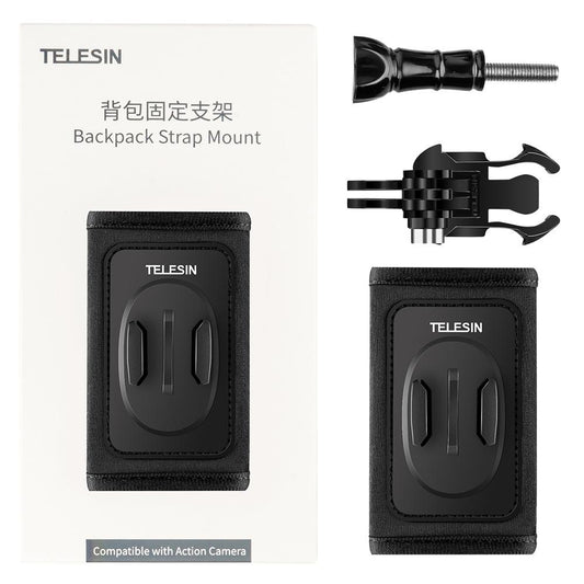 Universal Backpack Strap Mount for Action Cameras - Set A