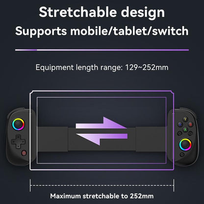 Vibration Grip Wireless Gamepad for Mobile and Pc - White