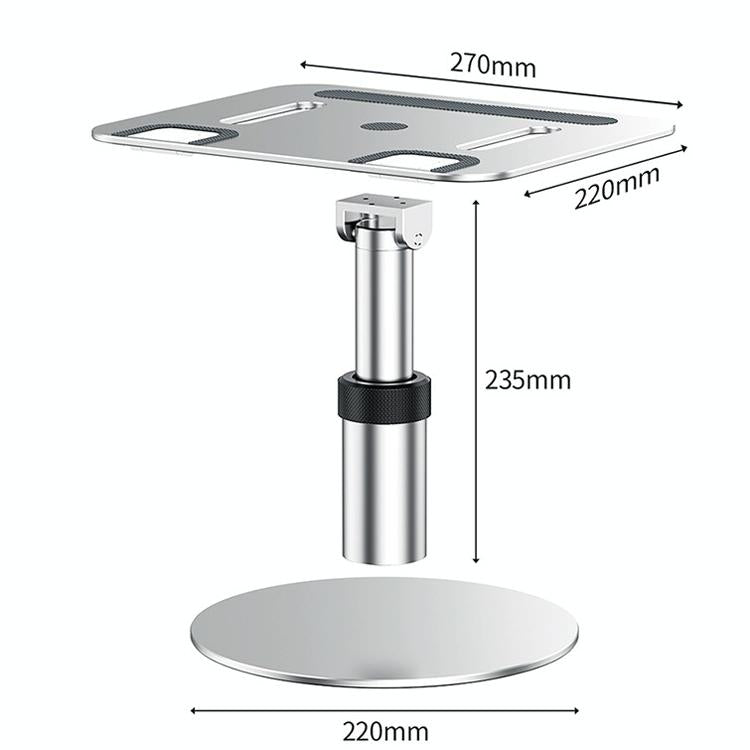 Portable Aluminum Laptop Stand for Better Cooling and Ergonomic