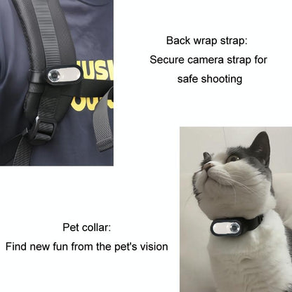 Portable Hd Magnetic Thumb Camera For Outdoor Cycling - Standard - Standard+Pet Silicone Collar