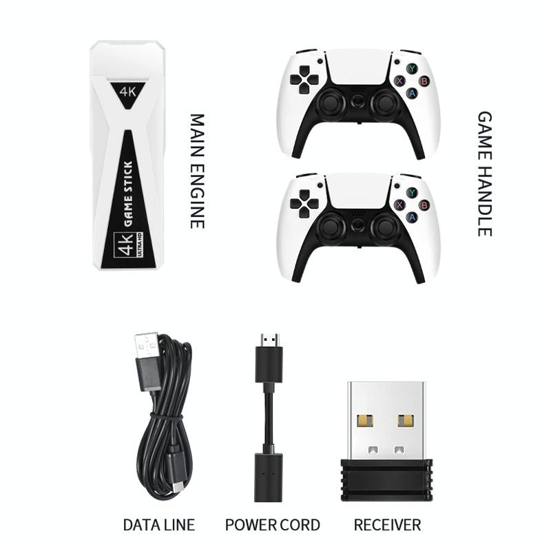 Portable 3D Game Console For Psp Tv Stick - Retro Wireless Gamepad - 128G - 128G