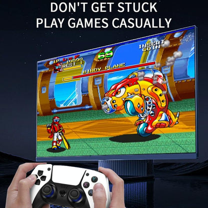 Portable 3D Game Console For Psp Tv Stick - Retro Wireless Gamepad - 128G - 128G