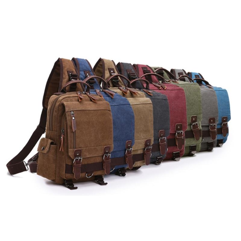 Canvas Chest Bag For Outdoor Travel Messenger Style