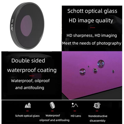 4-In-1 Lens Filter Set For Dji Action 3 - Nd8Pl Nd16Pl Nd32Pl Nd64Pl