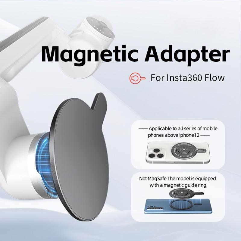 Insta360 Flow Magnetic Adapter for Amagisn Gimbal - Magsafe Compatible