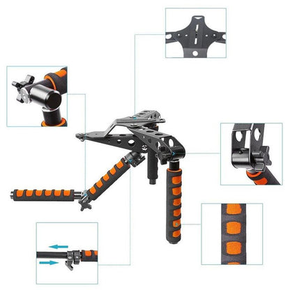 Multifunctional Camera Shoulder Mount For Dslr / Video Camera
