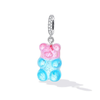 925 Sterling Silver Bear Charm For Bracelet Or Necklace