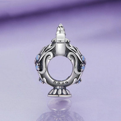 925 Sterling Silver Magic Lamp Beaded Bracelet Accessory
