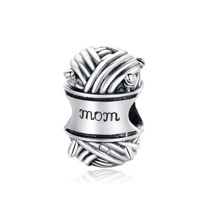 925 Sterling Silver Knitting Bead Bracelet / Necklace Accessory