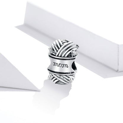 925 Sterling Silver Knitting Bead Bracelet / Necklace Accessory