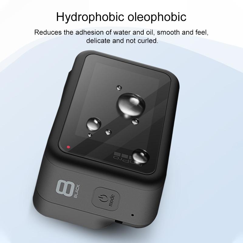 Protective Film and Screen Protector for Gopro Hero8 Camera Lens and Lcd Display