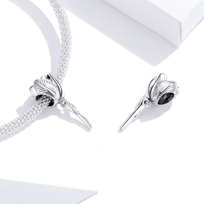 925 Sterling Silver Tulip Beads For Diy Bracelets & Necklaces