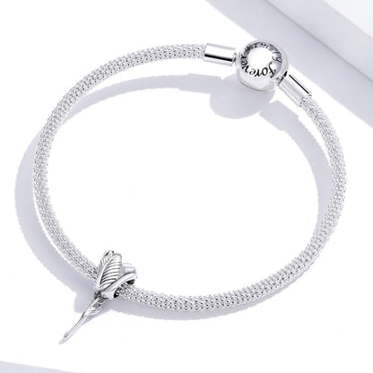 925 Sterling Silver Tulip Beads For Diy Bracelets & Necklaces