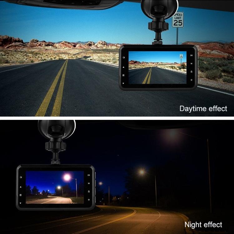 Hd Night Vision Car Dvr with Usb Hidden Recorder and Reversing Video Monitor