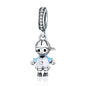 925 Sterling Silver Boy Bead Bracelet / Necklace Accessory