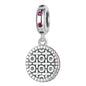 925 Sterling Silver Strawberry Cookie Pendant Beads For Diy Bracelets