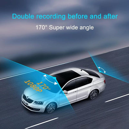 Hd Dual Camera Car Dash Cam with Night Vision and Wifi - 4k