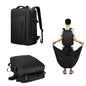 Large Capacity Raincoat Style Oxford Backpack for Men - 17.3 Inch