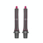 Long Barrel Pair & 2 Adapters for Dyson Hair Dryer - Curling Iron Accessories