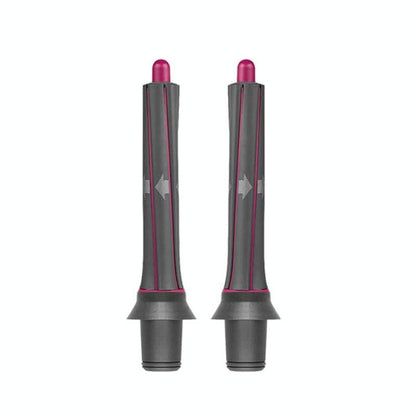 Long Barrel Pair & 2 Adapters for Dyson Hair Dryer - Curling Iron Accessories