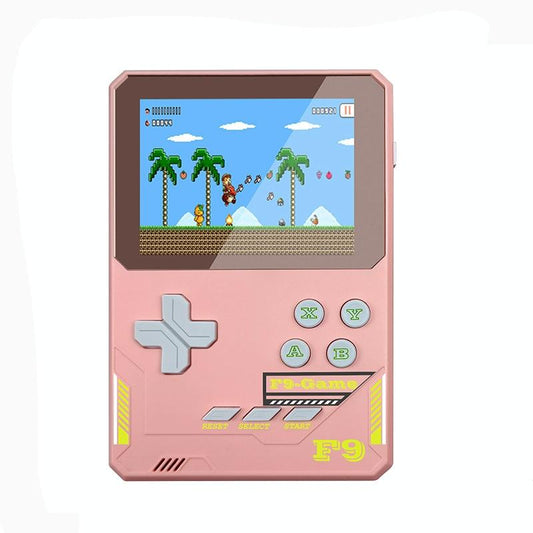Handheld Game Console For Kids - 3.5 Inch Hd - Dark Blue Gift - Macaron Pink