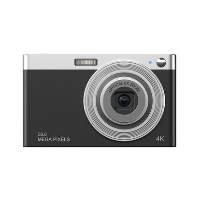 4k 8x Optical Zoom Telescopic Lens Digital Camera - Black 2.88 Inch