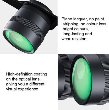 10x Hd Adjustable Focus Fishing Binoculars with Polarized Yellow Lens