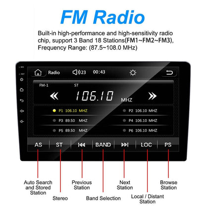 7 Inch Carplay Mp5 Player + 8 Light Camera