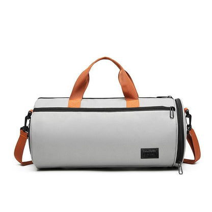 Blue Waterproof Gym Bag With Wet / Dry Separation - 9921 Gray