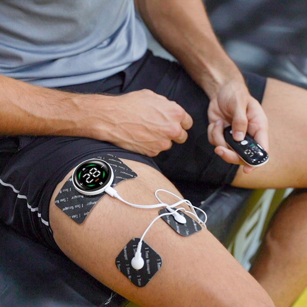 Ems Cervical Massager Patch Full Body Pulse Therapy - Single Host Without Remote