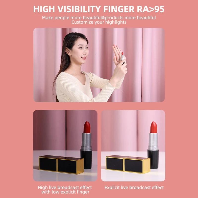 Full-screen Selfie Ring Light Tripod Set for Live Stream - 210cm Height - 210Cm Bracket
