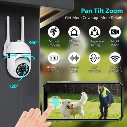 Wireless Hd Smart Camera With Night Vision & Two-Way Audio - 32Gb Memory
